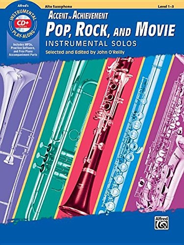 Aoa Pop, Rock, And Movie Instrumental Solos Alto Saxophone, 