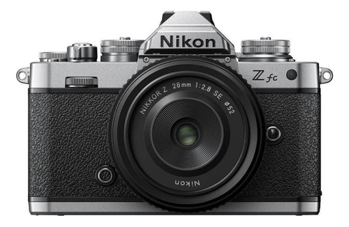  Nikon Kit Z fc + lente 28mm f/2.8 SE mirrorless cor  preto