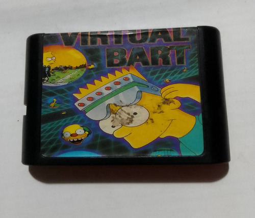 Juego Virtual Bart . Cartucho Para Sega 