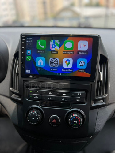 Central Multimidia 9' Hyundai I30 C/ Android + Carplay