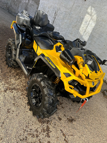 Cuatrimoto Can-am Outlander Xmr-1000 Amarilla Equipada