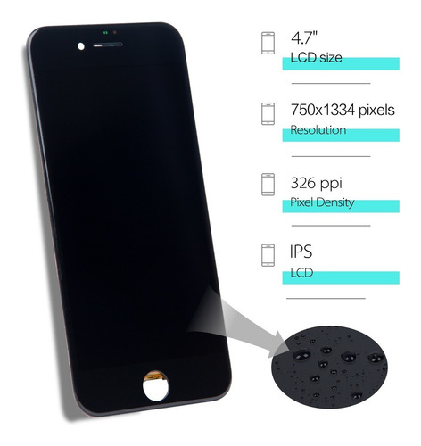 Imagen 4 de 6 de Pantalla Táctil Lcd Para iPhone SE 2020 A2275 Incell