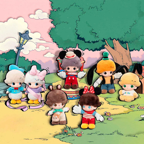 Dimoo World × Disney Muñeco Pop Mart