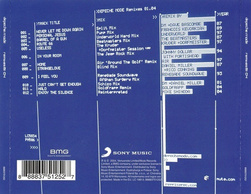 Depeche Mode Remixes 81-04 Cd Importado