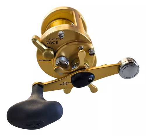 Carretilha Shimano Calcutta 700b - Direita Cor Dourado Lado Da