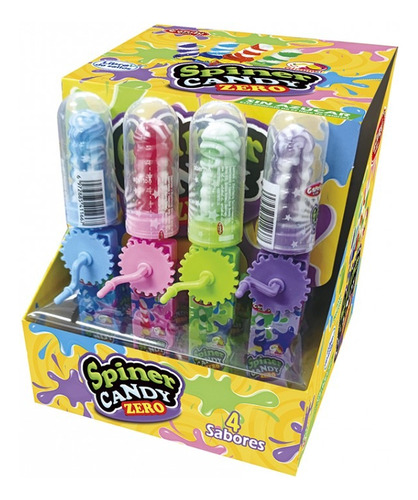 Juego Con Caramelo Candy Club Spinner Candy Zero 10g 20uni