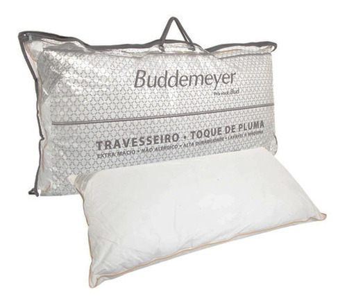 Travesseiro Toque De Pluma 50x70cm Branco Buddemeyer