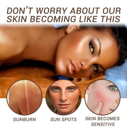Gotas Solares Antipolución, 30 Ml, Fortalecen El Bronceado,