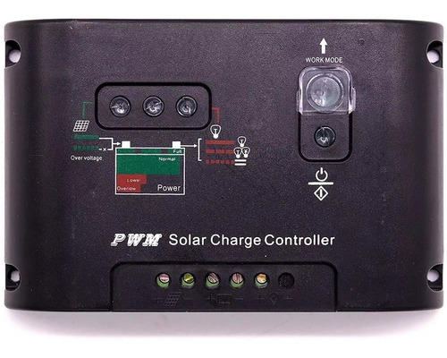 Controlador De Carga 20a Regulador Sistema Painel Solar