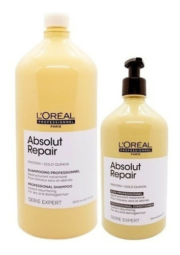 Shampoo + Acondicionador Loreal Profesional Absolut Repair