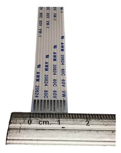 Cableflex Membrana 10pines X 320mm Largo X 1.25mm Separación