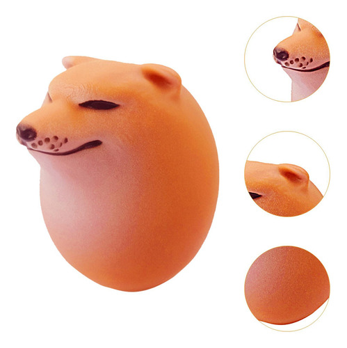 2 Figura De Cachorro Con Forma De Huevo Juguete De Perro Con