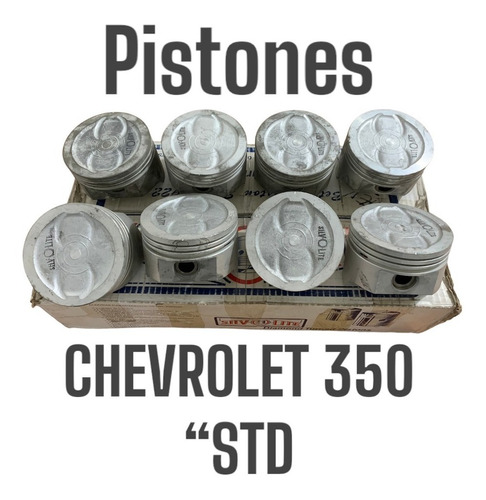 Juego De Pistones Chevrolet 350 Std