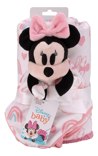 Set De Mantas Para Bebés Disney Minnie Mouse Sherpa Super So