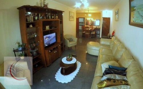 Imagem 7 de 29 de Apartamento Com 3 Dormitórios À Venda, 140 M² Por R$ 450.000,00 - Vila Guilhermina - Praia Grande/sp - Ap2088