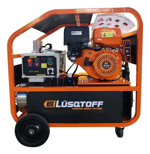 Hidrolavadora Con Caldera 4000 Psi 15hp Lusqtoff Profesional