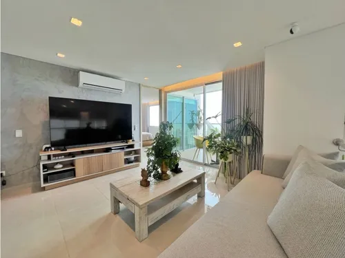 Penthouse En Venta Amoblado 3 Alcobas En Edificio Montu Vista Al Mar