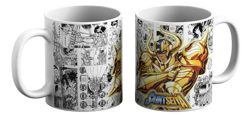 Taza Saint Seiya Caballeros Del Zodiaco Aldebaran Tauro