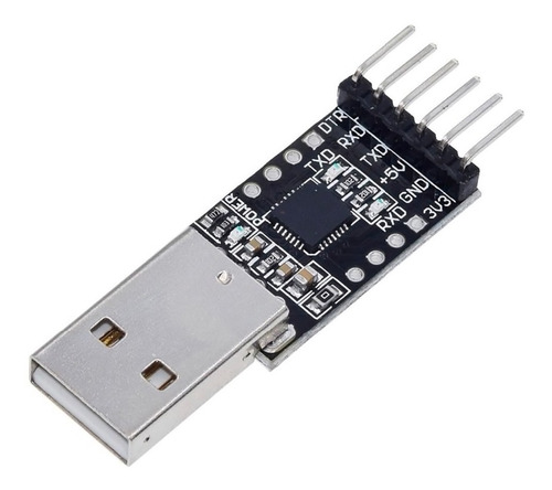 Módulo Conversor Usb 2.0 Para Rs232 Ttl Cp2102 - 6 Pinos