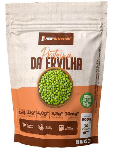 Proteina Da Ervilha All Natural 900g Café Newnutrition