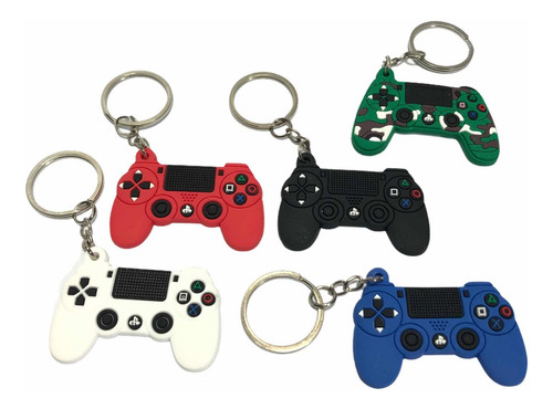 Mini Llavero Goma Comando Control Videojuego Psp Ps5 Ps3 Ps4