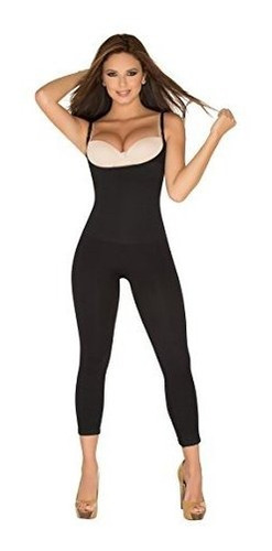 Premium Colombian Shapewear-full Body Shaper Open-bust Capri