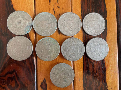 Moneda De Cincuenta Pesos De 1982