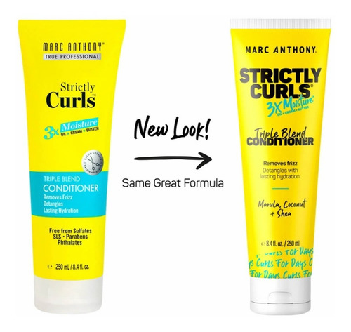 Marc Anthony Strictly Curls 3x Moisture Conditioner 2 Pack