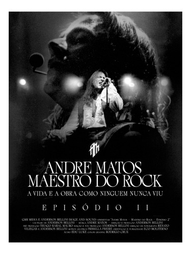 Dvd Andre Matos - Maestro Do Rock Volume 2 Com Capa Livreto