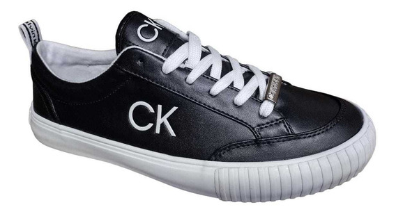 Rodeado chatarra Nos vemos Tenis Calvin Klein Kclariss-r Negro Blanco Casual Original | Meses sin  intereses