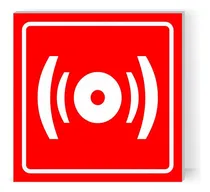 Comprar Señalamiento Alarma Contra Incendios 20x20 Letrero