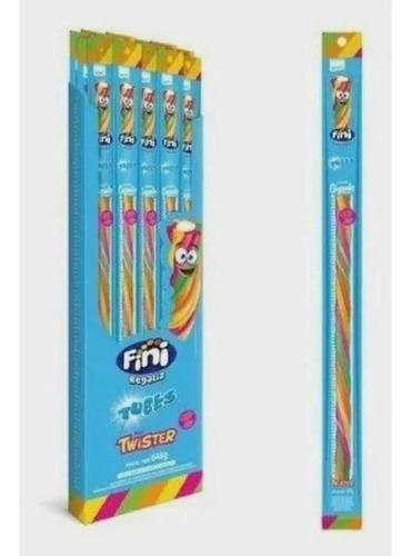 Display Fini Tubes Super Gigante Twister - 24 Unids De 27g