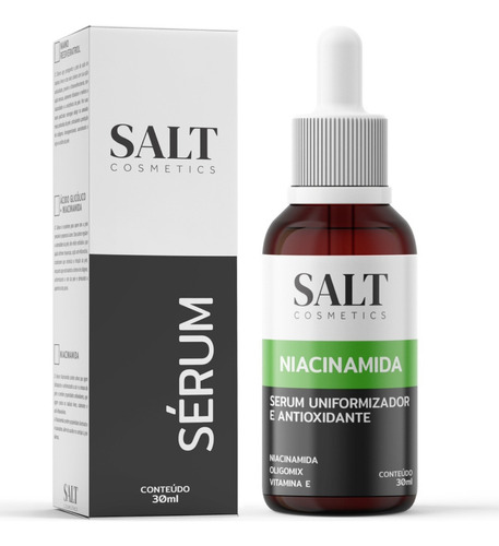 Sérum Niacinamida Uniformizador E Antioxidante Saltcosmetics Momento De Aplicação Dia/noite Tipo De Pele Todo Tipo De Pele