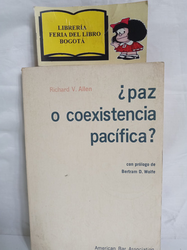 Paz O Coexistencia Pacífica - Richard Allen - 1966