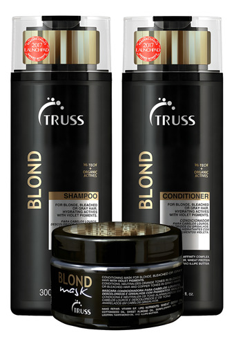 Truss Kit Shampoo E Condicionador Blond + Blond Mask
