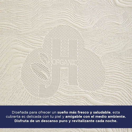 Colchón Organic Mattress Memory Foam (queen) - Hokins
