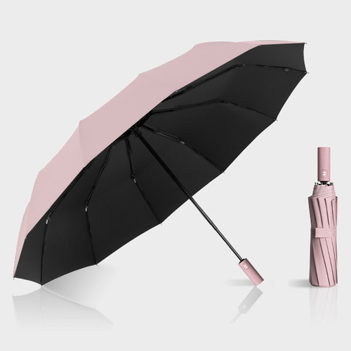 Paraguas Sombrilla Protección Uv Automático Con 12 Varillas