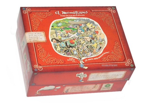 Imagen 3 de 7 de El Ilustrado + El Memorioso Juego De Mesa Maldon Scarletkids