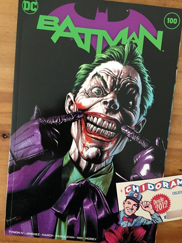 Comic - Batman #100 Suayan Joker Variant