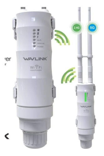 Roteador Wavlink Ac600 Wifi Repetidor100mbps Uso Externo (Usado)