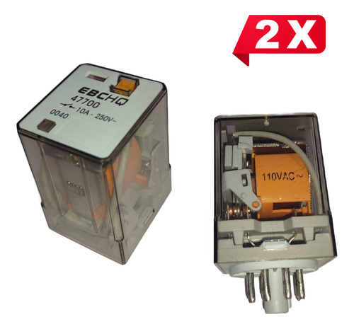 Rele Control 8 Pines 120v Ac Ebchq