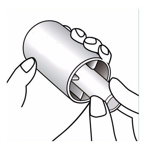 Adaptador Pilas Grande D Blister X 2 Cartuchos Juguetes