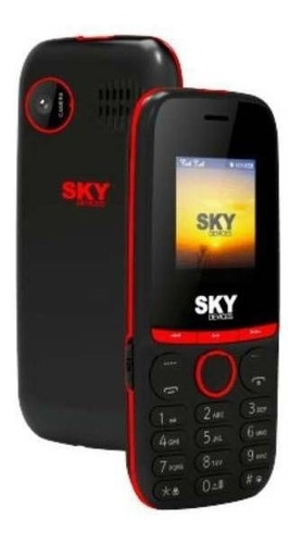 Imagen 2 de 2 de Sky Devices Sky Energy Dual SIM 32 MB red y black 32 MB RAM
