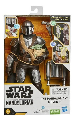 Muñeco Star Wars The Mandalorian & Grogu Con Sonido