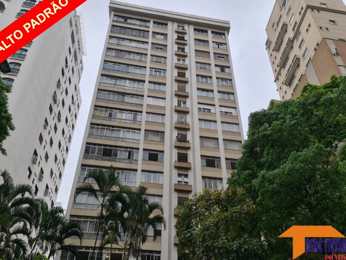 Imagem 1 de 30 de Locação - Jd. Paulista Alto Padrão - Localização Previlegiada Apto 406.00m² - 3 Dorm. 3 Suites. 2 Closet - 3 Garagem Totalmente Reformado - E Pronta - 1447ap - 70132481