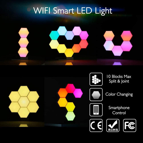 Led Inteligente Lifesmart Wifi Luz 16 Millones De Colores Te