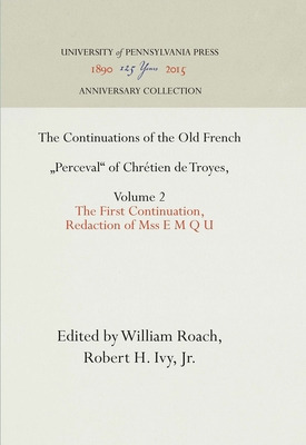 Libro The Continuations Of The Old French Perceval Of Chr...