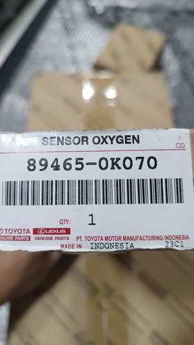 Sensor De Oxigeno Hilux Y Fortuner 2005-2011