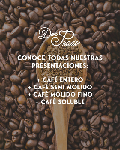Frasco De Granos De Café Tostado Oscuro 400 G