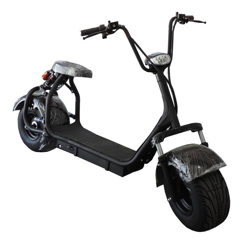 Moto Eléctrica Chopper 18' Scooter Doble Amortiguación 